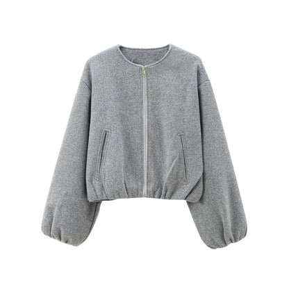 Women's Bomber Jacket Stretch Modern Design