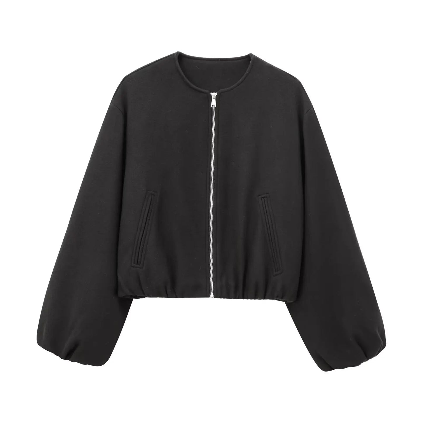 Women's Bomber Jacket Stretch Modern Design