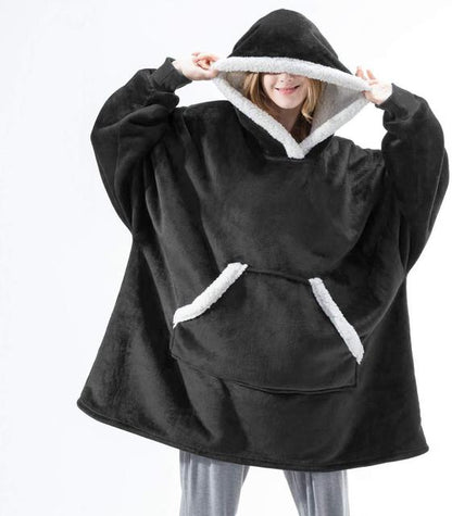 Cuddly Hoodie Soft & Warm Polyester
