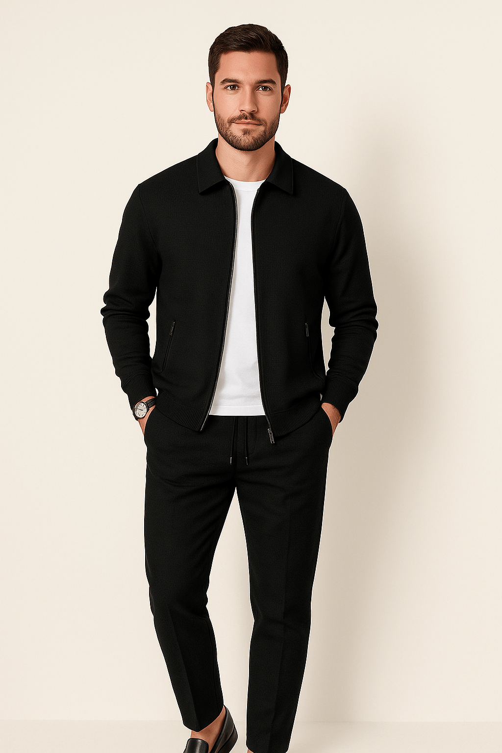 Sporty Men's Tracksuit Two-Piece