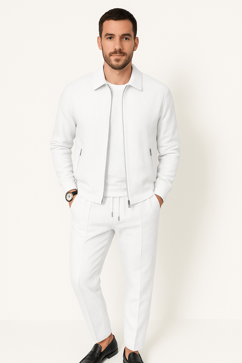 Sporty Men's Tracksuit Two-Piece