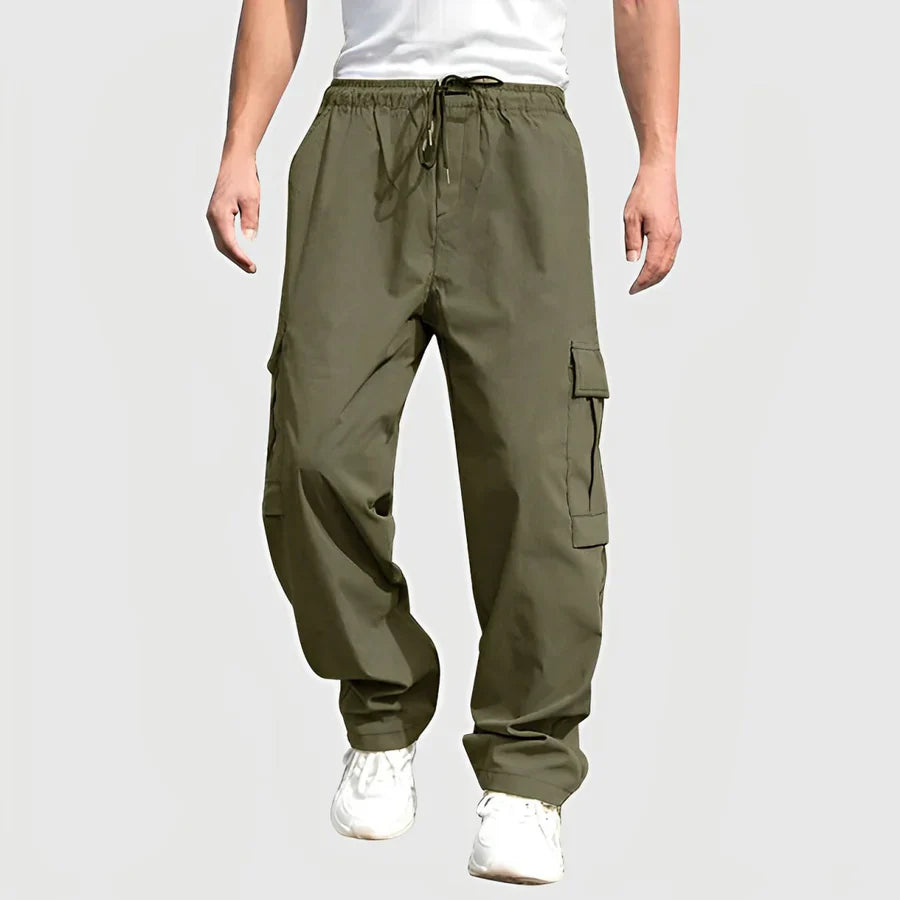 Comfortable Cargo Pants With Drawstring