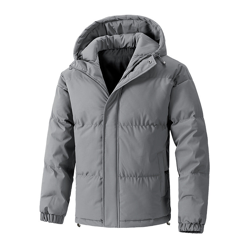 Men's Warm Winter Jacket with Hood