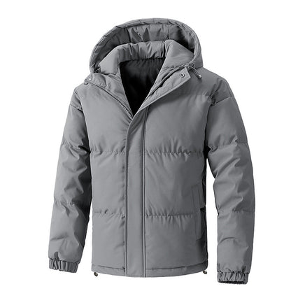 Men's Warm Winter Jacket with Hood