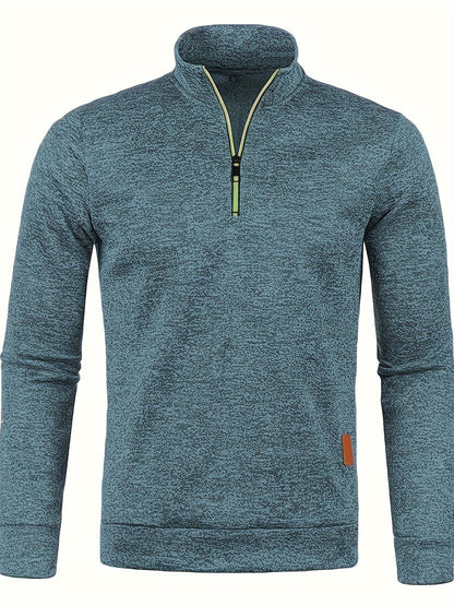 Men's Warm Zipper Winter Sweater