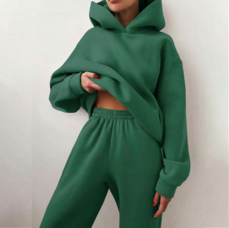 Fashionable Two-Piece Hoodie Casual Chic