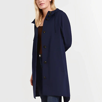 Waterproof outdoor jacket with hood