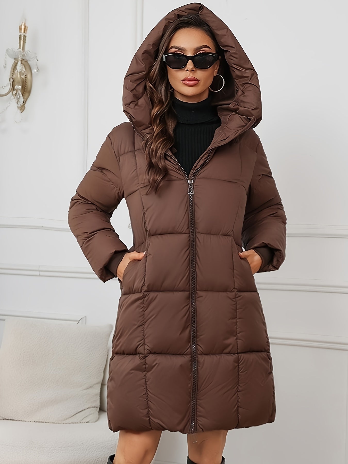 Kapuzenpullover Damen Herbst Winter Mode - IdealeKleiden
