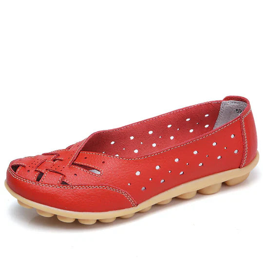 Comfortable Leather Ballet Flats for Women