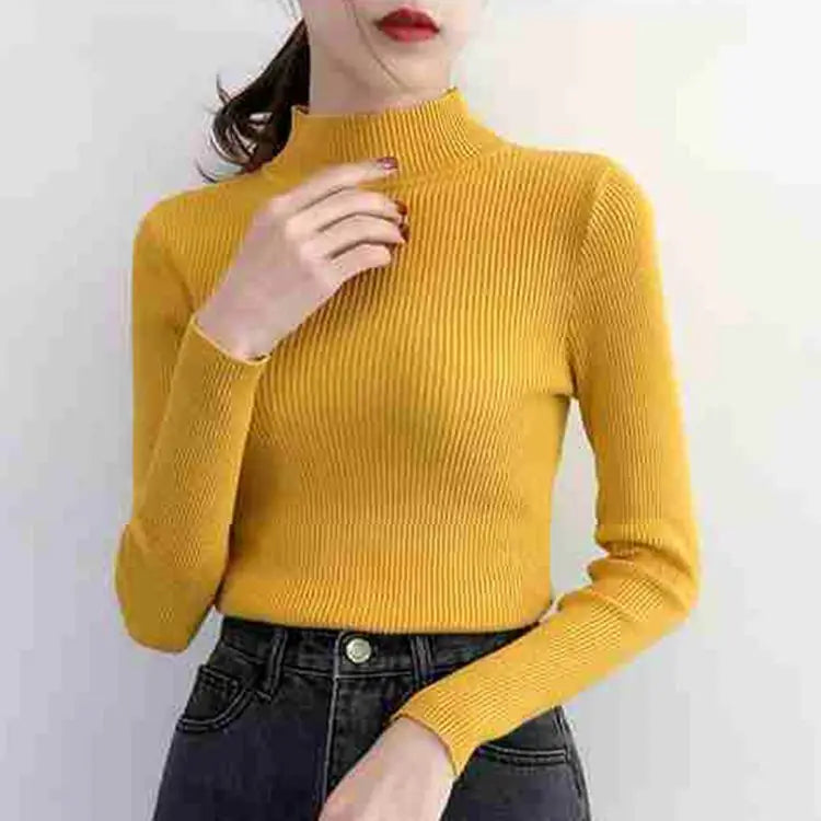 Soft Ribbed Woolly Ladies' Jumper