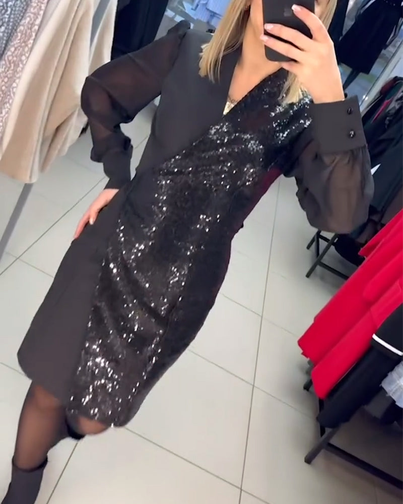 Stylish Evening Dresses Glitter Sequins