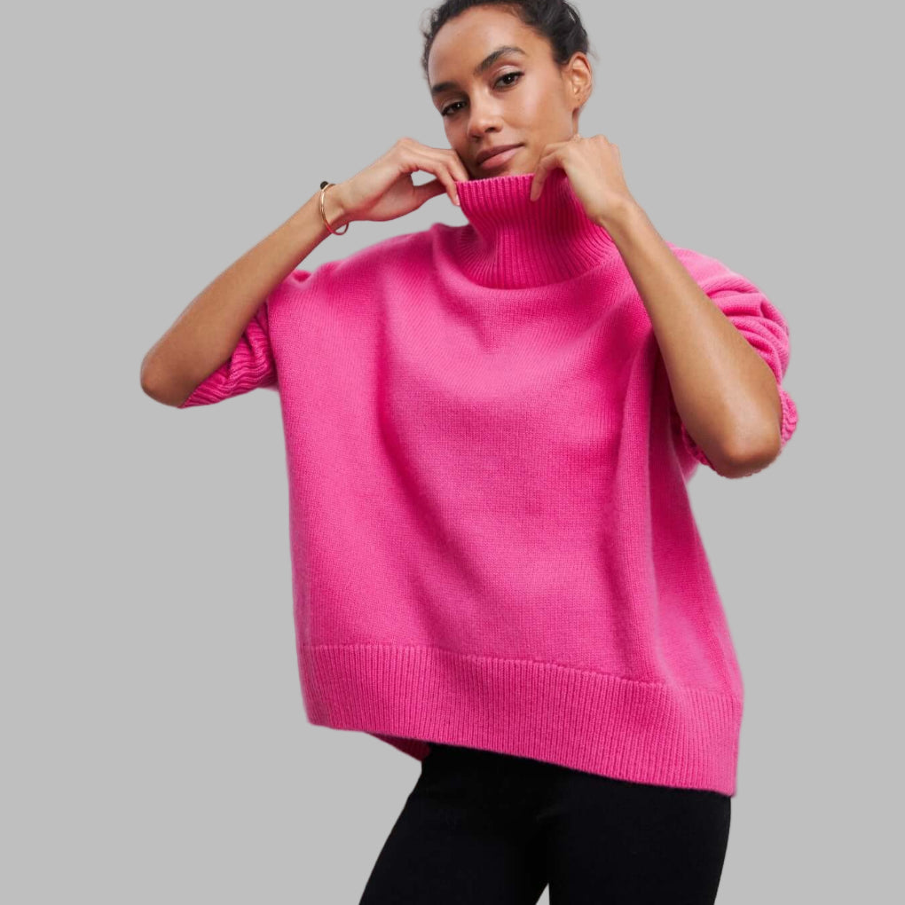 Women's Oversized Sweater Autumn Model