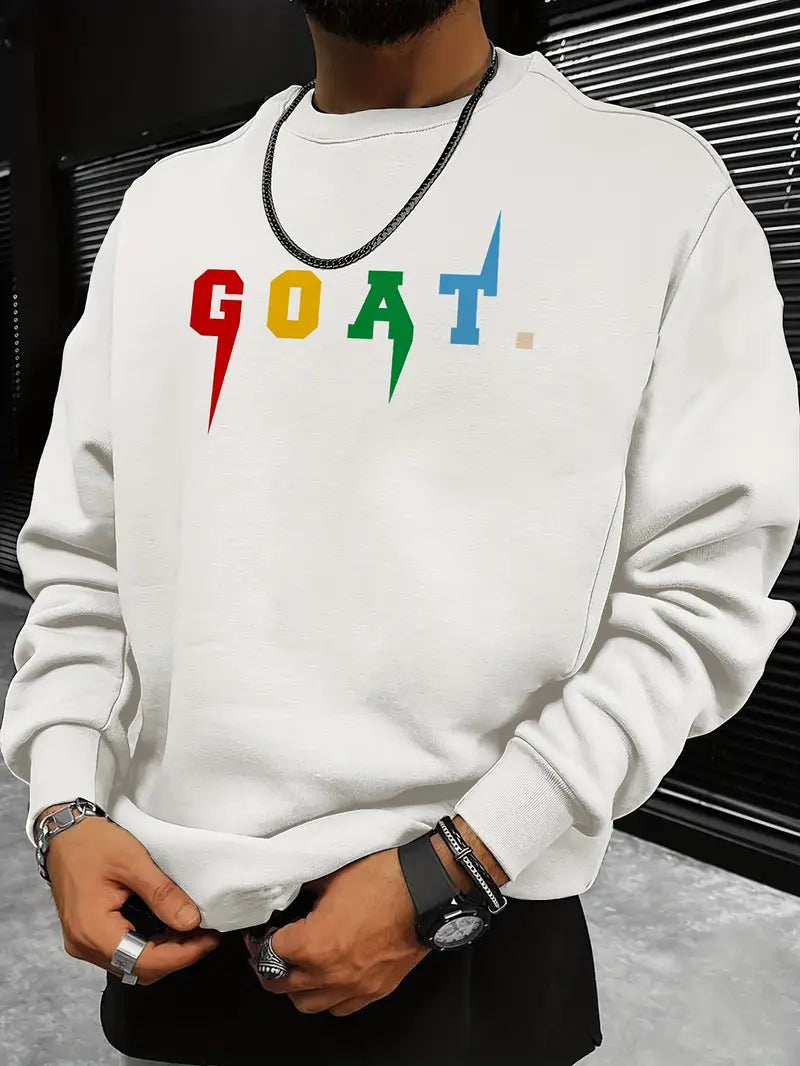 Men's Goat Sweater Warm Cashmere