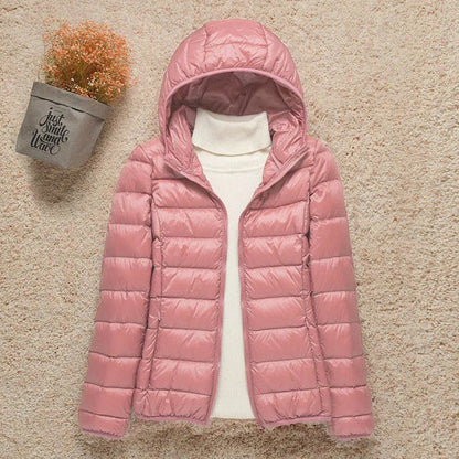 Waterproof Quilted Outdoor Jacket Black