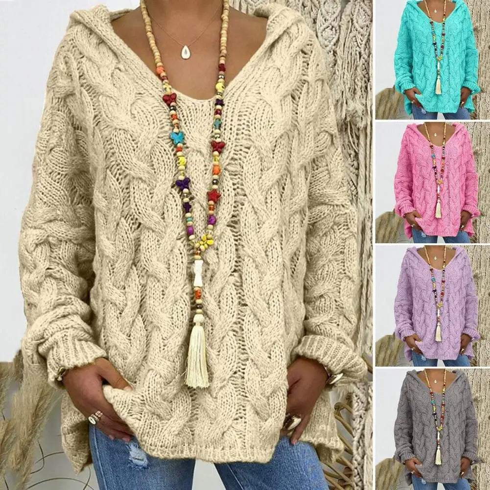 Cozy Knit Hoodie Ultimate Comfort