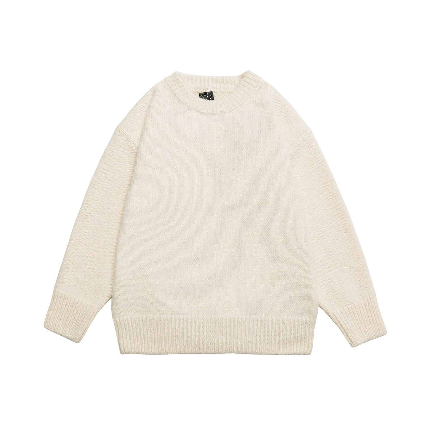 Klassischer Wollpullover Elegant Damen