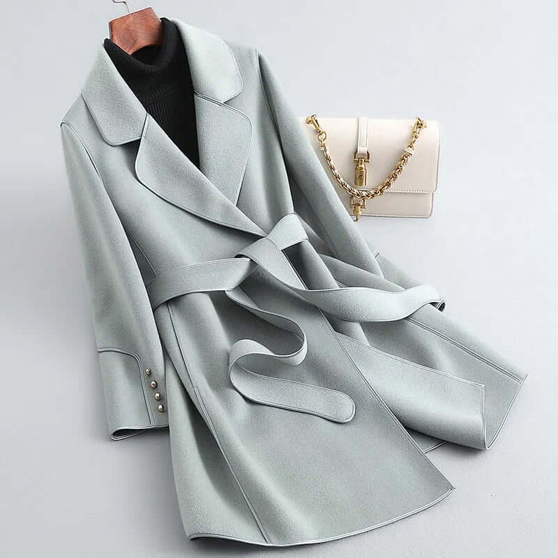 Women's Long Elegant Wool Winter Coat