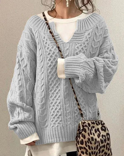 Soft Pullover Cuddly Warm Elegant