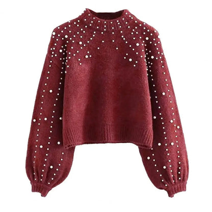 Soft Knit Top Women Modern