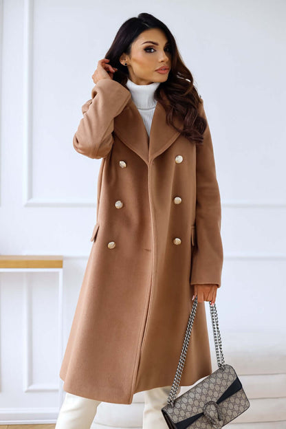 Fashionable women's double-breasted jacket