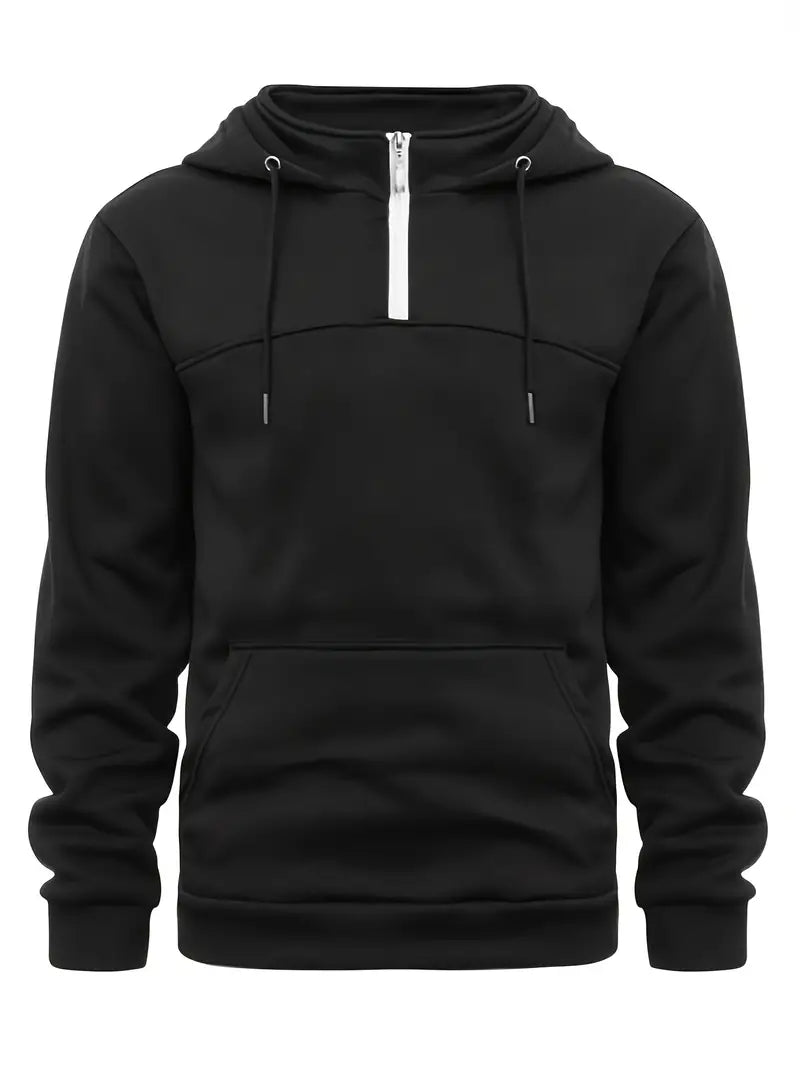 Casual Men's Quarter-Zip Pullover