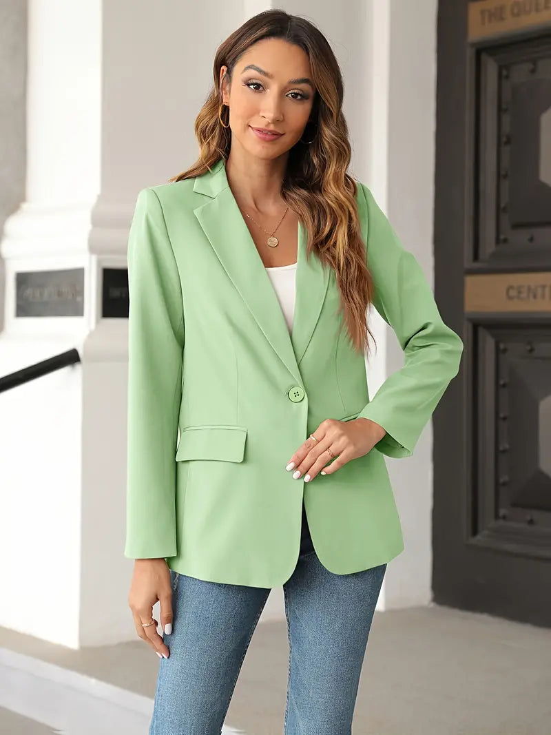 Abigail - Robuste Blazer-Jacke mit Vordertaschen
