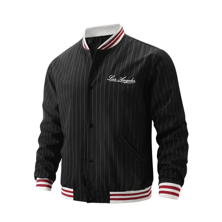 Men's Sports Jacket Stripe Design