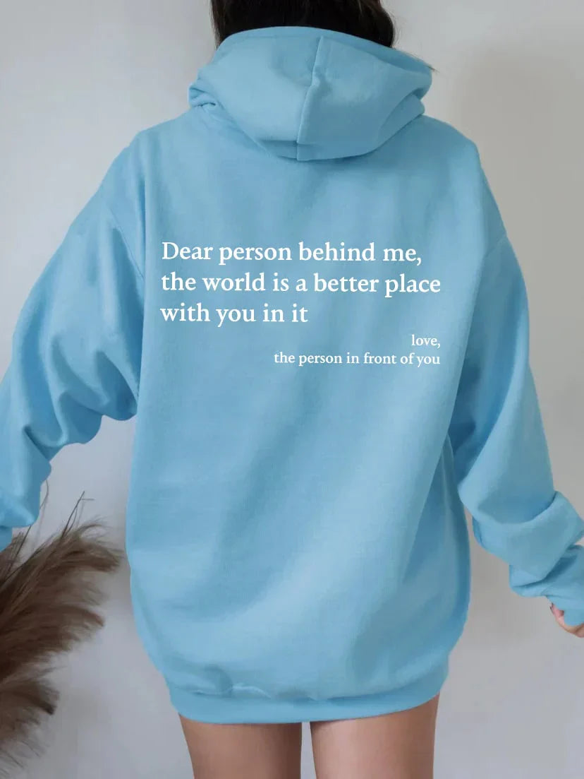 Oversized Sweatshirt Women Soft