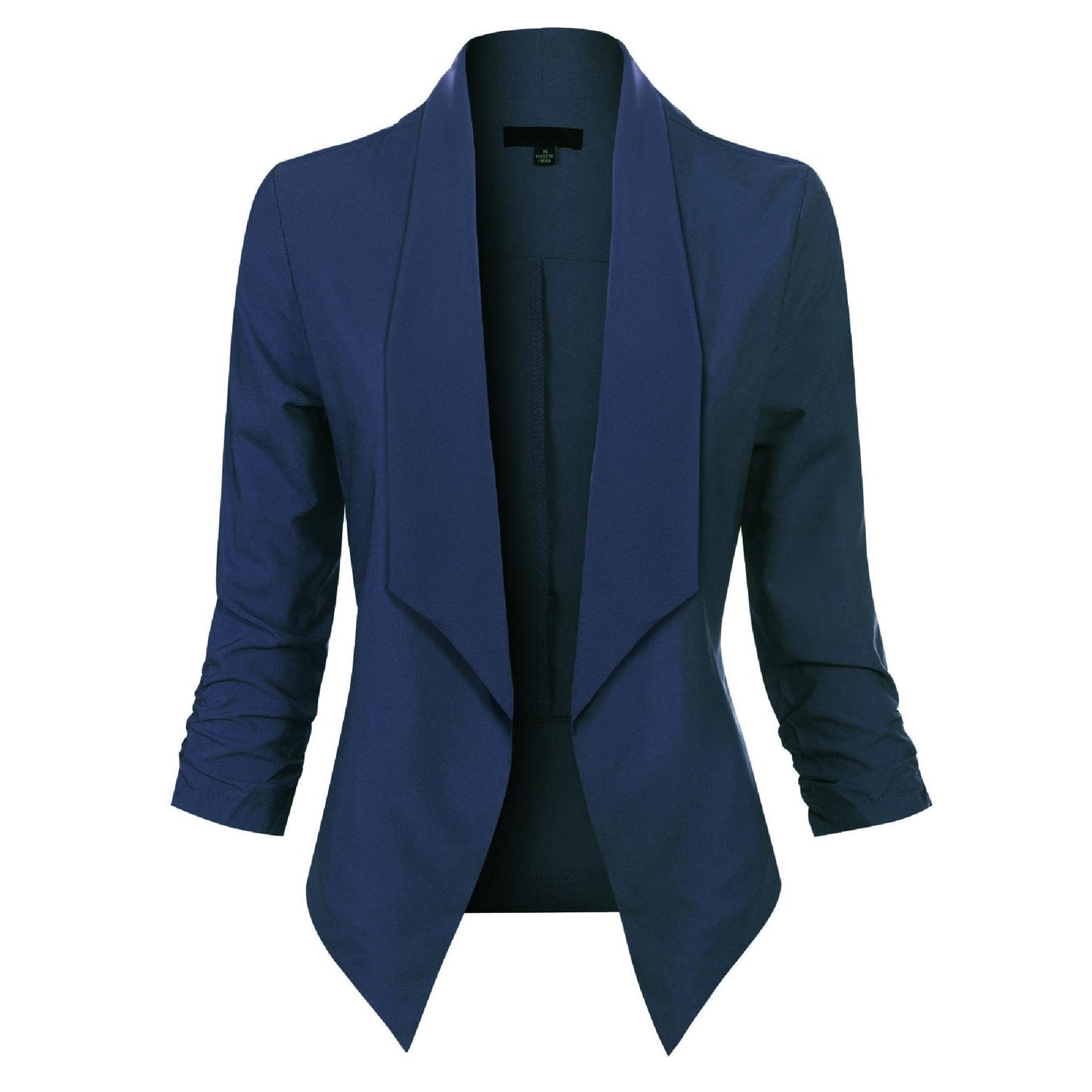 Elegant Women's Long-Sleeve Blazer Model