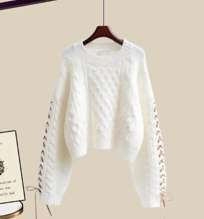 Comfortable Knit Set Loose Fit Two-Piece Women