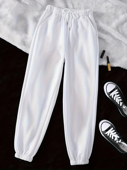 Mia - Comfortable Spring Trousers With Drawstring