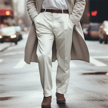 Stylish Men's Trousers Modern Slim Fit