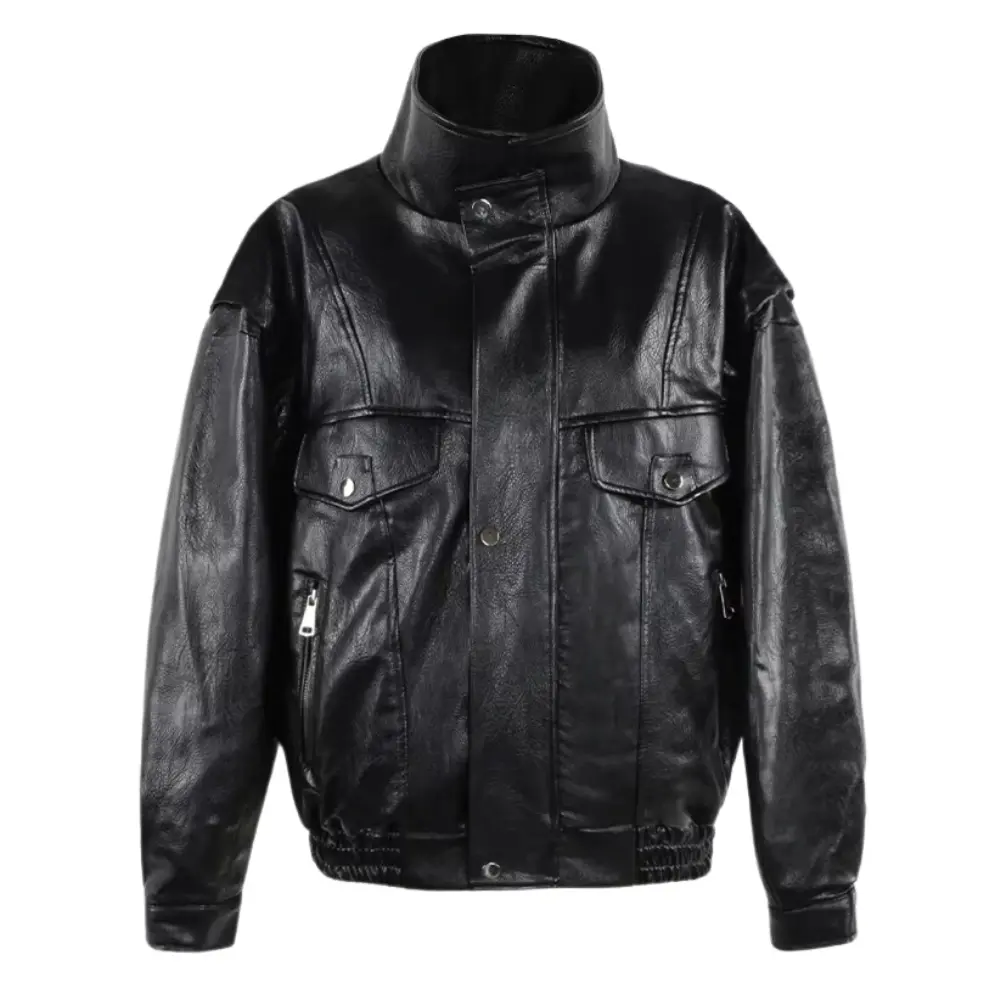 Women's Elegant Quilted Leather Jacket