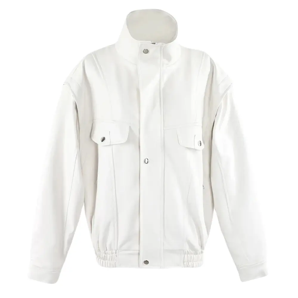 Women's Elegant Quilted Leather Jacket