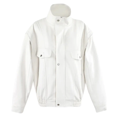 Women's Elegant Quilted Leather Jacket