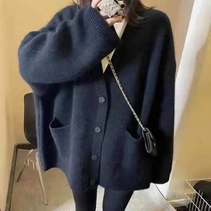 Stylish Cardigan with Buttons for Women