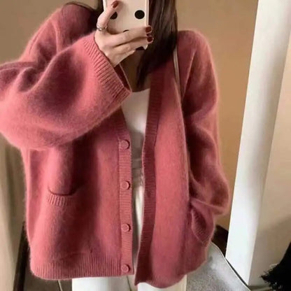 Stylish Cardigan with Buttons for Women
