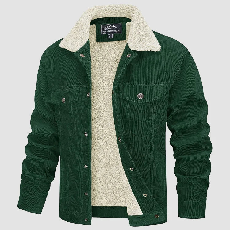 Stylish Corduroy Jacket Men's Trend
