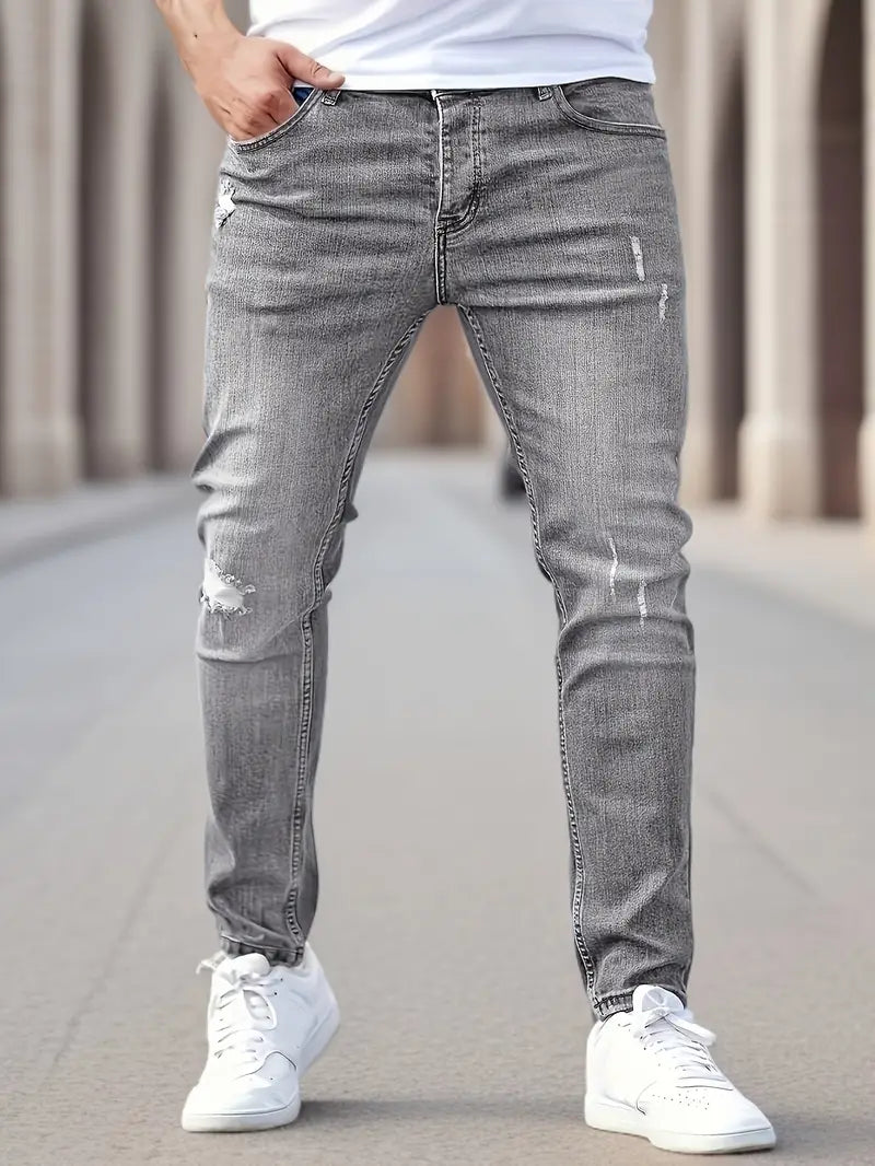 Comfortable slim-fit jeans for men