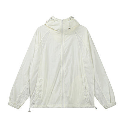 Praktische Windjacke mit Kapuze
