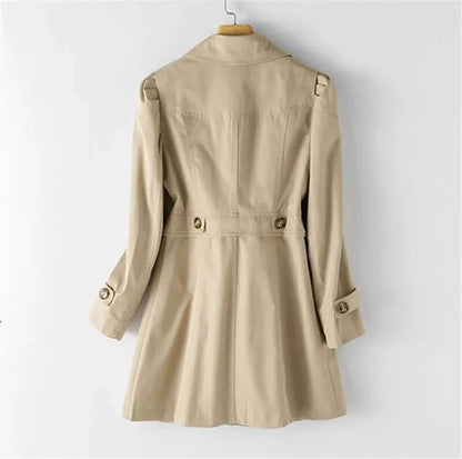 Stylischer Damen Trenchcoat Elegant - IdealeKleiden
