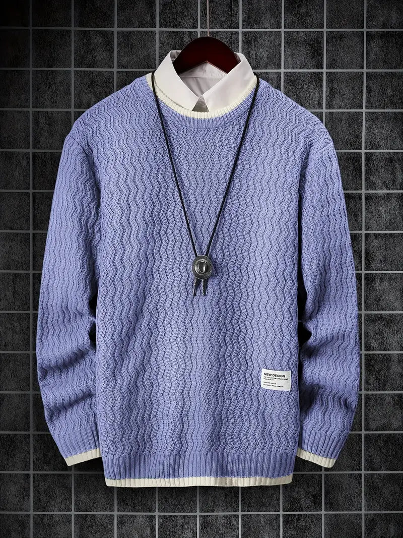 Men's Casual Relaxed Fit Sweater