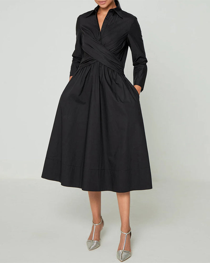 Stylish women's dress with pockets