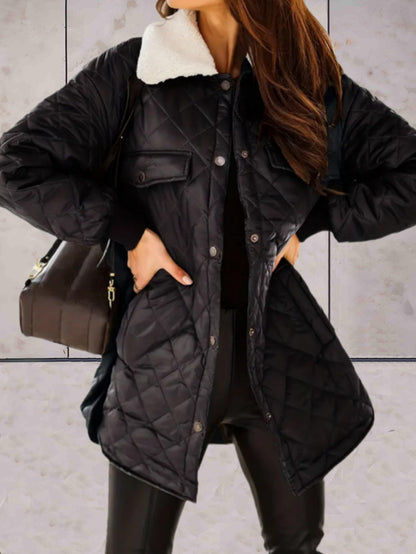 Oversized Women's Warm Winter Jacket