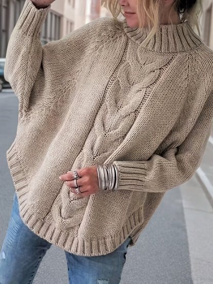 Comfortable Chunky Knit Pullover Cozy