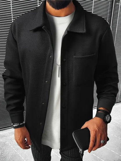 Modern Men's Quilted Coat Casual Style