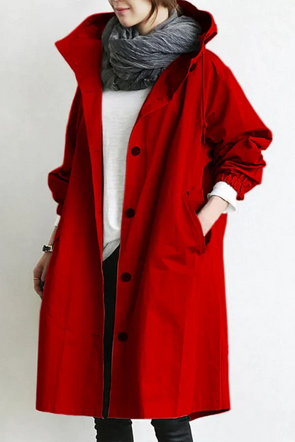 Stylish Rain Jacket for Women Slim Fit