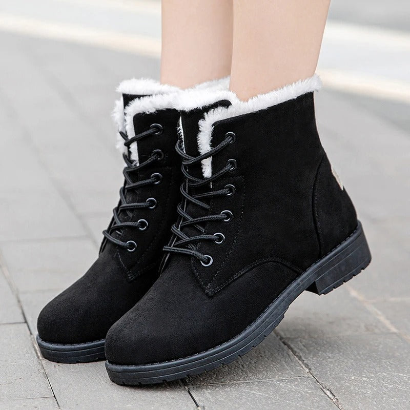 Elegante Damenstiefel Warm Winter - IdealeKleiden