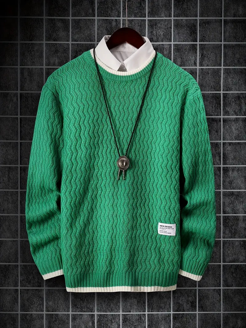 Men's Casual Relaxed Fit Sweater