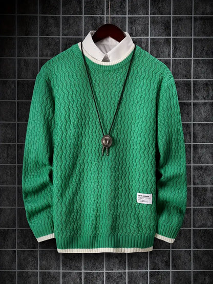 Men's Casual Relaxed Fit Sweater